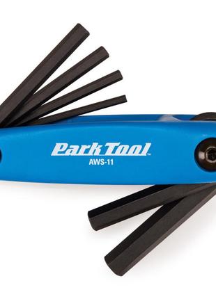 Набір шестигранників park tool aws-11 (3mm, 4mm, 5mm, 6mm, 8mm, 10mm) складань