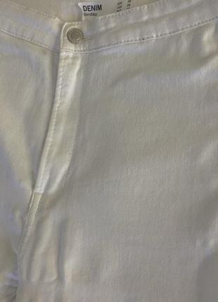 Белые скинни джинсы от bershka2 фото