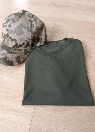 Футболка хакі , олива