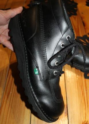 46 разм. вечные ботинки kickers. кожа. длина по внутренней стельке 30 см., ширина подошвы - 11,5 см.3 фото