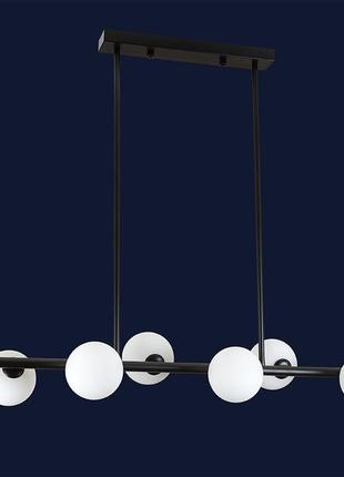 Люстра в стиле модерн 761j2023-8 bk+wh