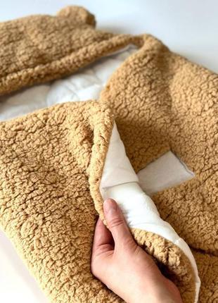 Плюшевое одеяло для малыша5 фото