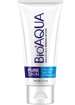 Пінка для вмивання bioaqua pure-skin