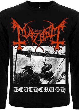 Футболка с длинным рукавом mayhem "deathcrush"