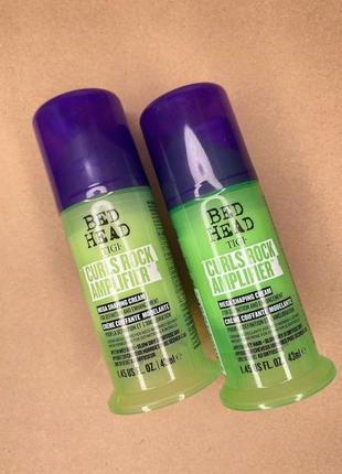 Крем для вьющихся волос tigi bed head curls rock amplifier curly hair cream