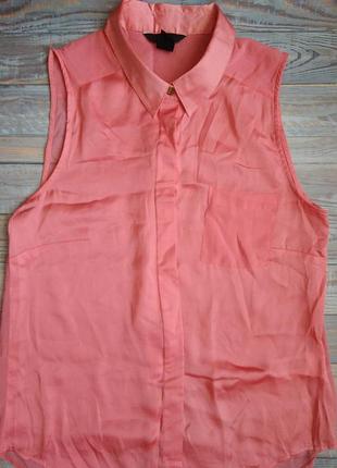 Коралова сорочка без рукавів h&m, р. 8-10