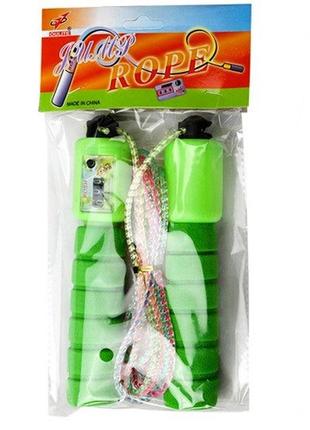 Скакалка швидкісна для кросфіту cornix speed rope basic xr-0165 green