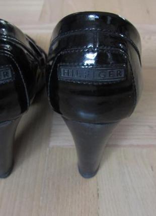 Лаковые туфли tommy hilfiger,кожа4 фото