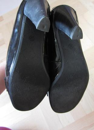 Лаковые туфли tommy hilfiger,кожа8 фото