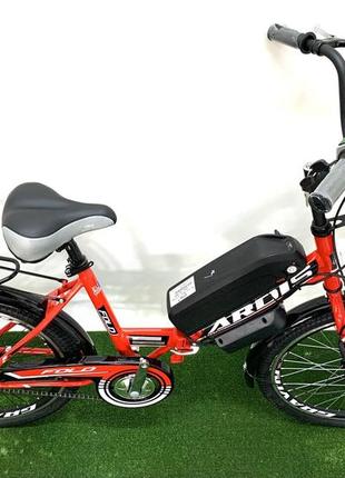 Електровелосипед складаний 20" cubic-bike fold 20" 450 w 7.8 ah 48v panasonic4 фото