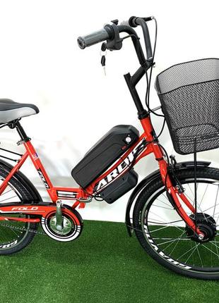 Електровелосипед складаний 20" cubic-bike fold 20" 450 w 7.8 ah 48v panasonic2 фото