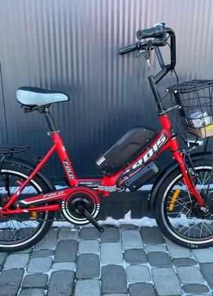 Электровелосипед складной 20" cubic-bike fold 20" 450w 10ah 48v panasonic