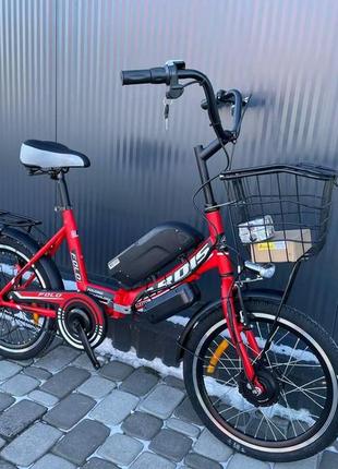 Электровелосипед складной 20" cubic-bike fold 20" 450w 10ah 48v panasonic3 фото