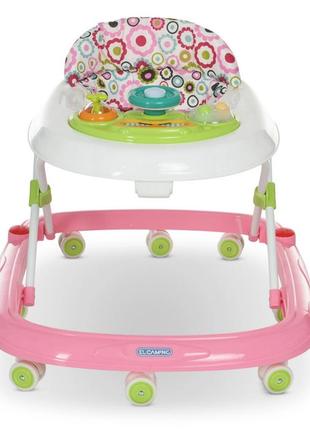 Ходунки дитячі el camino me 1049 pink топ