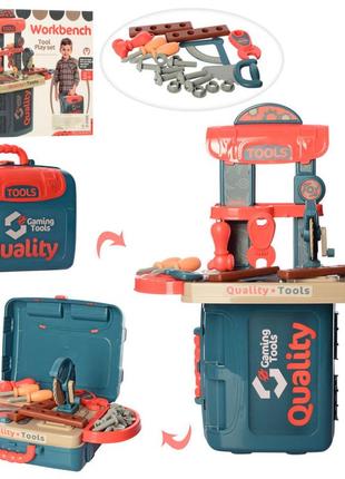 Іграшковий стіл з інструментами 008-972 у валізі топ