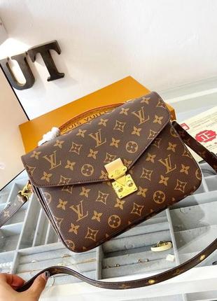 Сумка louis pochette metis monogram, premium lux