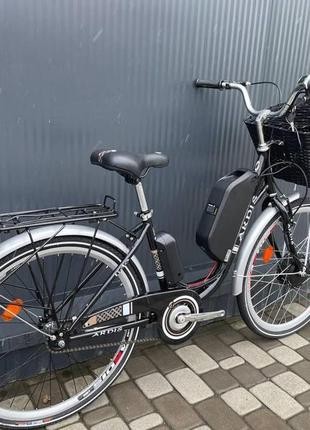 Електровелосипед 26" міський комфортний cubic-bike lido 500 w 18ah 48в3 фото