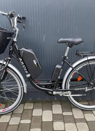 Електровелосипед 26" міський комфортний cubic-bike lido 500 w 18ah 48в2 фото