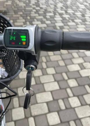 Електровелосипед 26" міський комфортний cubic-bike lido 500 w 18ah 48в7 фото