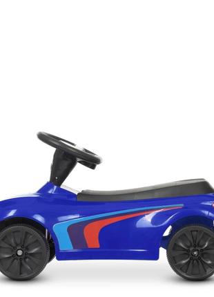 Каталка-толокар bambi racer m 4580-4 синій музичний топ