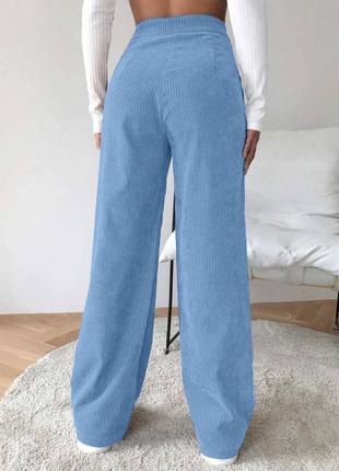 Стильні вельветові брюки2 фото