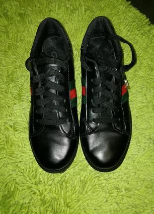 Мокасины, 38 р. gucci2 фото