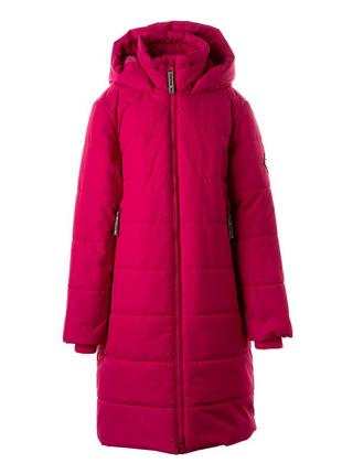 Пальто зимнее для девочек huppa nina фуксия, р.164 (12590030-00063-164)