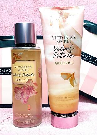 Набір victoria's secret. velvet petals golden