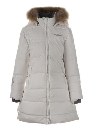 Пальто зимнее - пуховик для девочек huppa parish 134 (12470055-00020-134) 47414686863011 фото