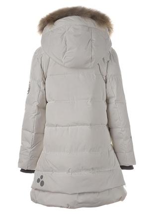 Пальто зимнее - пуховик для девочек huppa parish 134 (12470055-00020-134) 47414686863013 фото