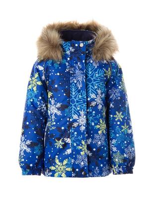Куртка зимова для дівчаток huppa alondra 128 (18420030-14335-128) 4741632030039
