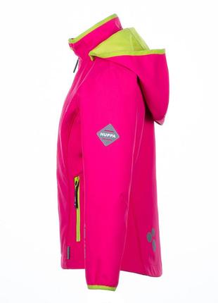 Куртка sotfshell для девочек huppa janet 122 (18000000-00163-122) 47414686467252 фото