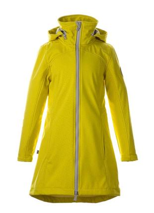 Пальто плащ softshell для девочек huppa ava 128 (12280000-10202-128) 4741468961828