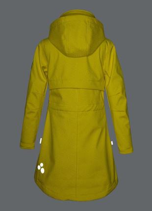 Пальто плащ softshell для девочек huppa ava 152 (12280000-10202-152) 47414689618666 фото