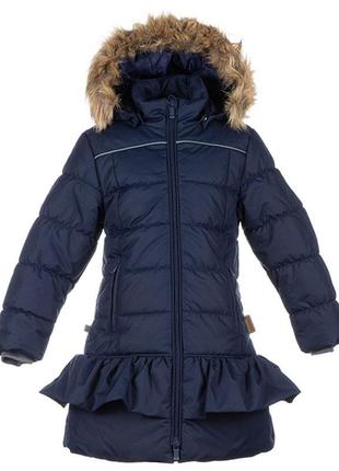 Пальто зимове для дівчаток huppa whitney 128 (12460030-00086-128) 47414686856561 фото