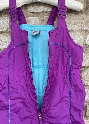 1, яскравий зимовий лижний дуже теплий водо- вітронепроникний комбінезон космос zero xposur розмір 65 фото