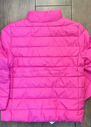 Сhildrensplace  размер l (10-12) рост 133-147 см стильная  розовая демисезонная куртка6 фото