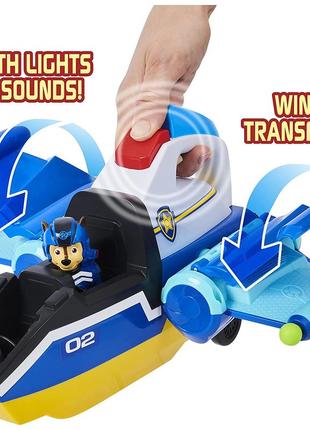 Игровой набор paw patrol jet to the rescue deluxe интерактивный самолет чейза щенячий патруль3 фото