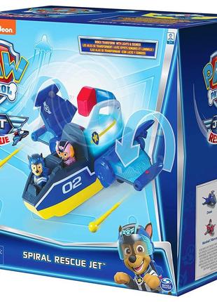 Игровой набор paw patrol jet to the rescue deluxe интерактивный самолет чейза щенячий патруль7 фото