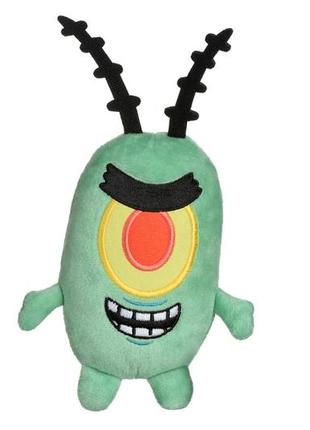 Игрушка mini plush plankton (планктон), 22 см, «spongebob squarepants» (eu690506)