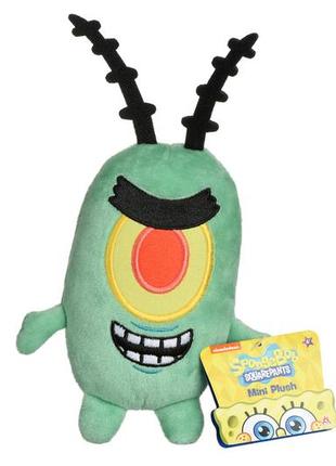 Игрушка mini plush plankton (планктон), 22 см, «spongebob squarepants» (eu690506) 3
