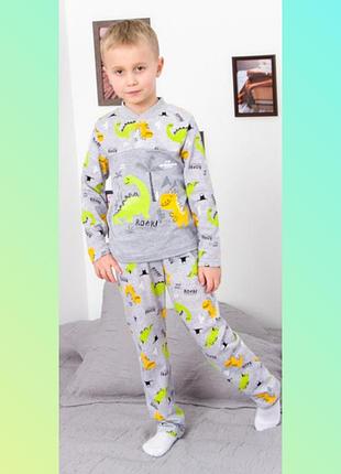 Пижама легкая, динозавр, 92см, 2года
