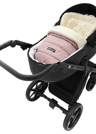 Зимний конверт babyroom wool n-20 pink powder розовый6 фото