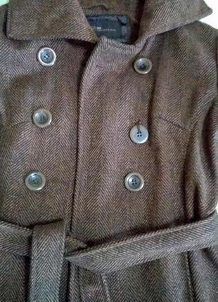 Коротеньке пальто evie collection для любительок англійської класики1 фото
