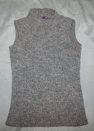 Модний гольф без рукавів на дівчинку 9-10 років