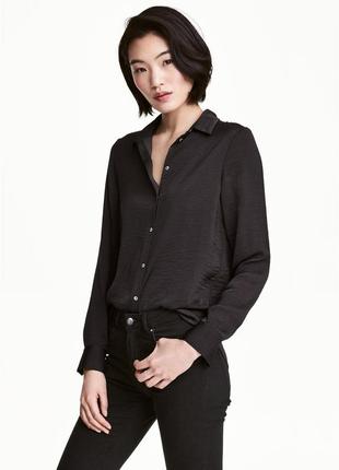Блуза сорочкового типу темно коричнева,туреччина4 фото