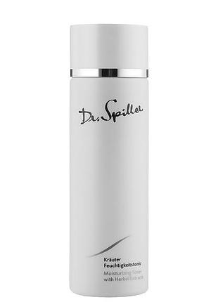 Зволожувальний тонік з травами dr spiller