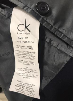 Чоловічий костюм calvin klein(100% вовна, оригінал європа)5 фото