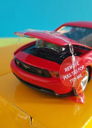 Игрушка ford mustang металл машинка форд мустанг автопром 1:32 свет музыка инерция2 фото