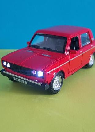 Игрушка модель копия ваз 2106 жигули автопром